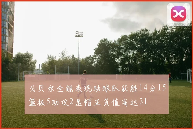 戈贝尔全能表现助球队获胜14分15篮板5助攻2盖帽正负值高达31