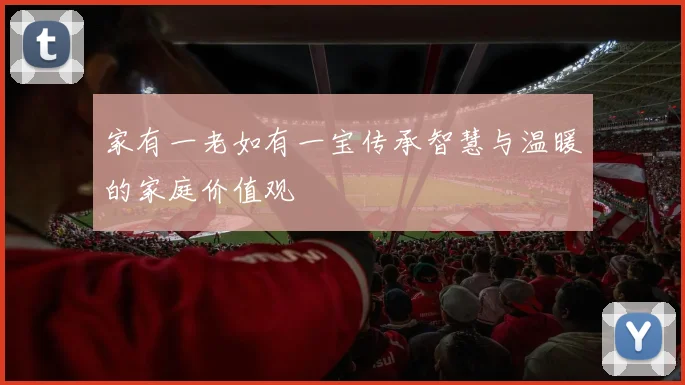 家有一老如有一宝传承智慧与温暖的家庭价值观